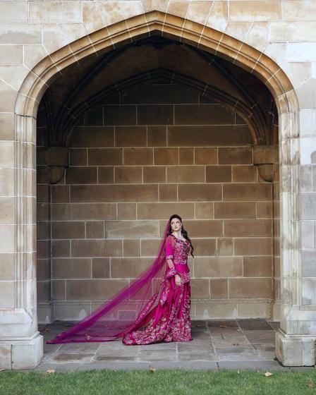 A beautiful custom-made dress by