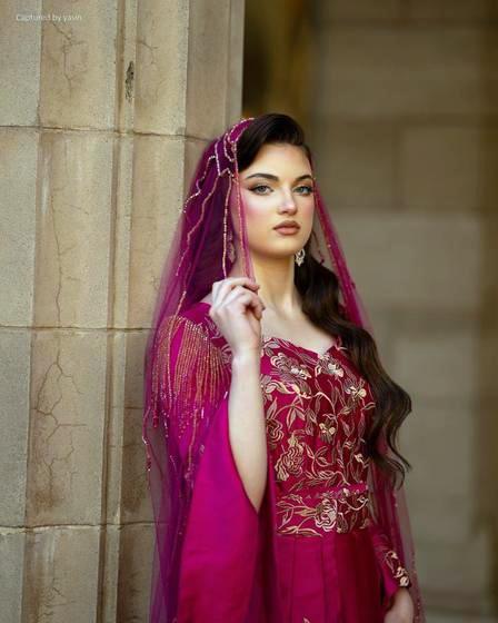 A beautiful custom-made dress by