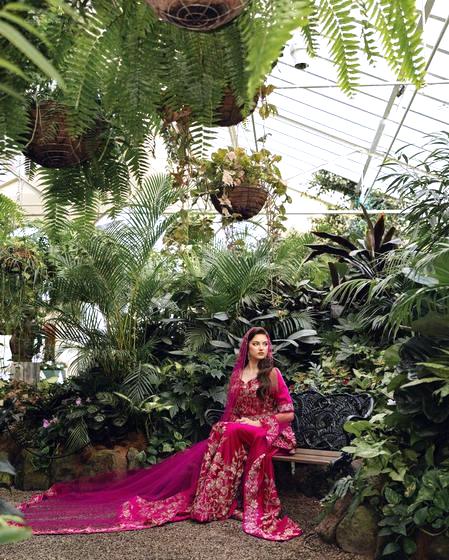 A beautiful custom-made dress by
