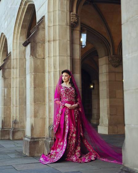 A beautiful custom-made dress by