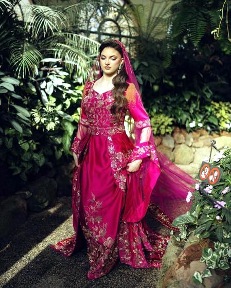 A beautiful custom-made dress by