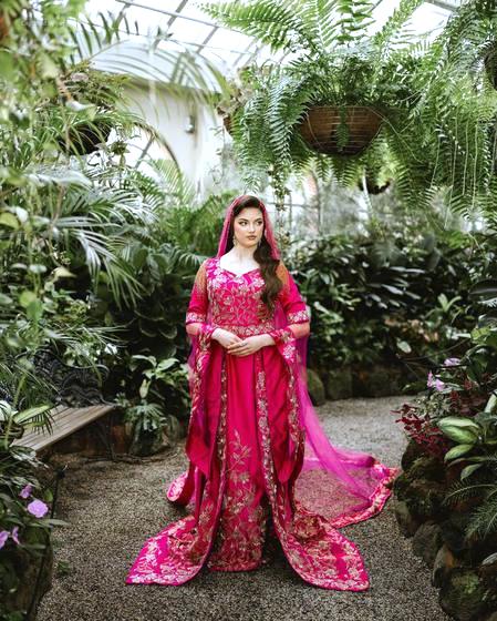 A beautiful custom-made dress by