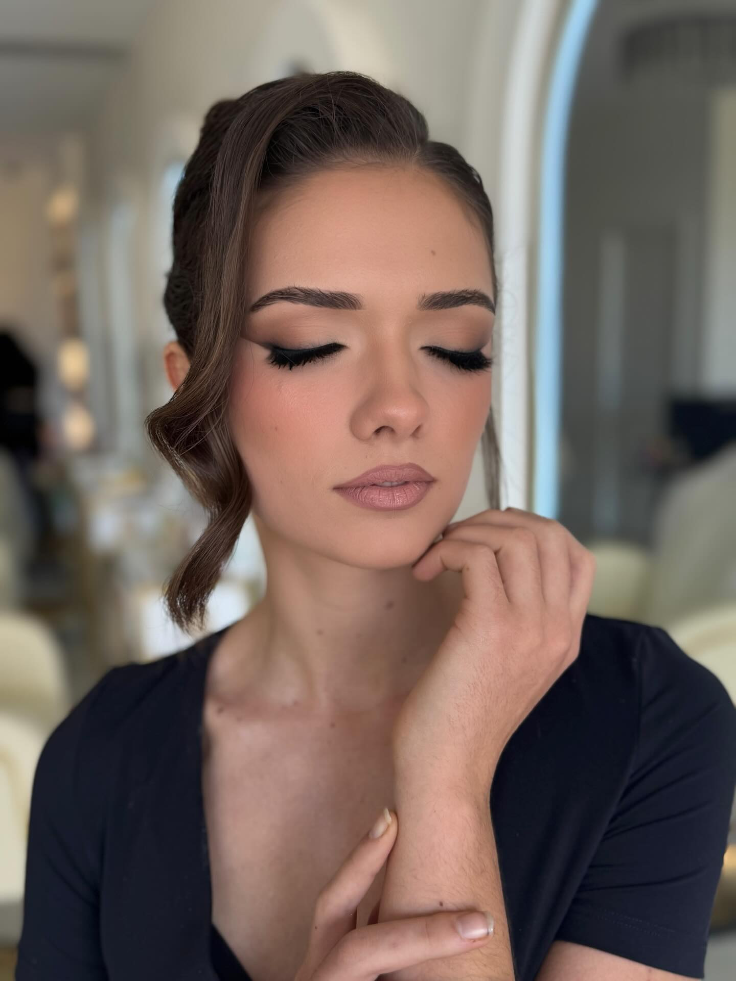 Soft matte skin: Long-wear base for hot days