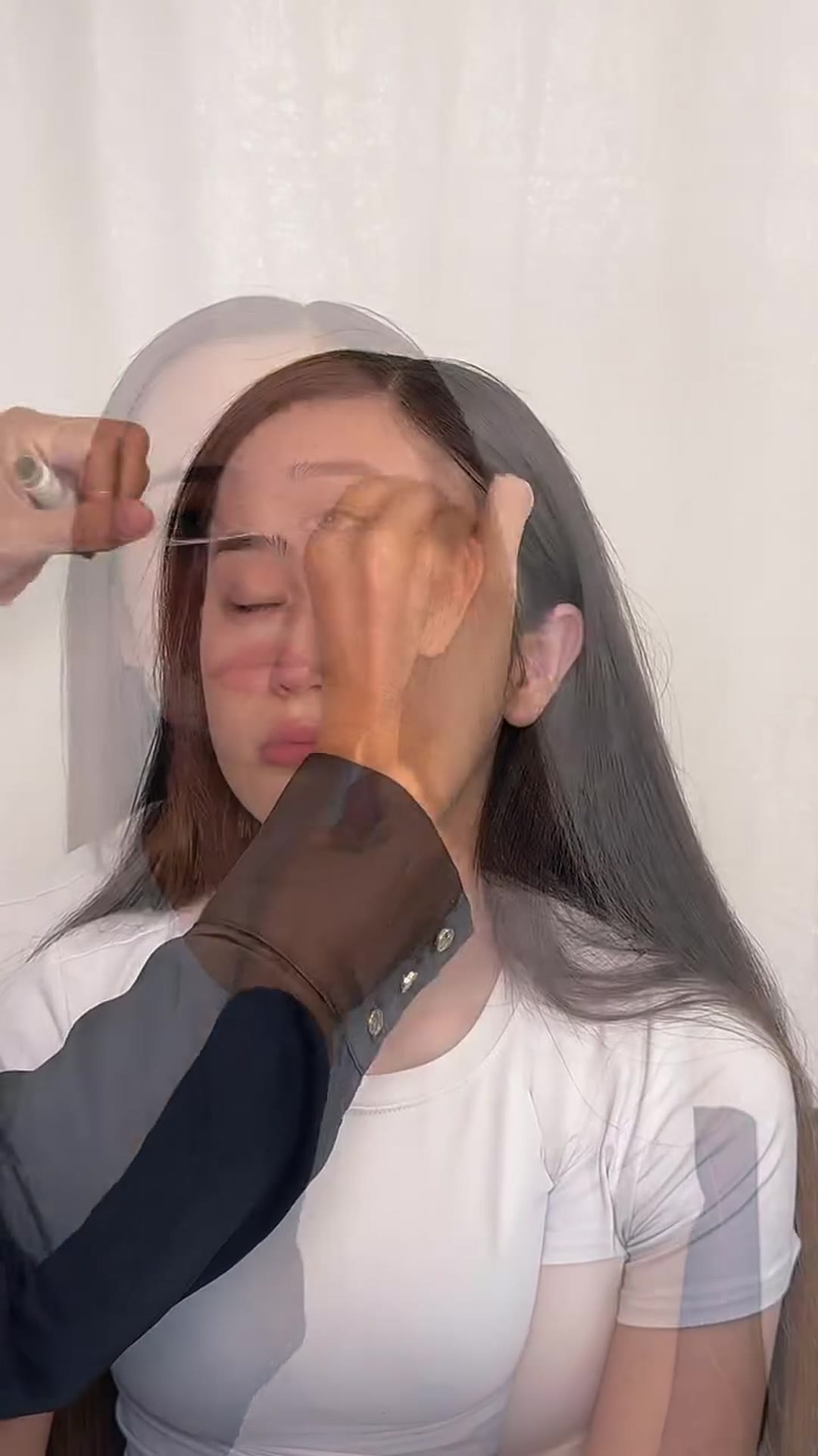 Skin being prepared in the lounge